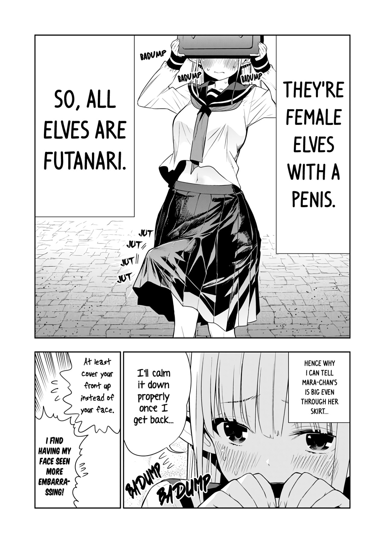 Hentai Manga Comic-Futanari Elf-Read-7